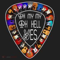 Retro Music Lover's Yes Hells My Petty Guitar Beanie thumb 2