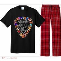 Retro Music Lover's Yes Hells My Petty Guitar Pajama Set thumb 0