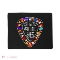 Retro Music Lover's Yes Hells My Petty Guitar Mousepad thumb 0