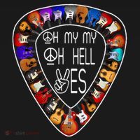 Retro Music Lover's Yes Hells My Petty Guitar Baby Bodysuit thumb 2