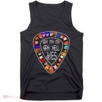 Retro Music Lover's Yes Hells My Petty Guitar Tank Top thumb 0