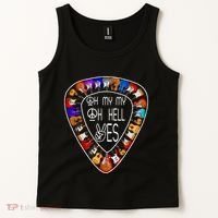 Retro Music Lover's Yes Hells My Petty Guitar Tank Top thumb 2
