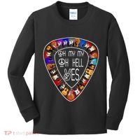 Retro Music Lover's Yes Hells My Petty Guitar Kids Long Sleeve Shirt thumb 0