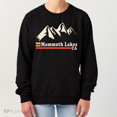 Retro Mammoth Lakes California Ca Mountain Ski Women's Sweatshirt