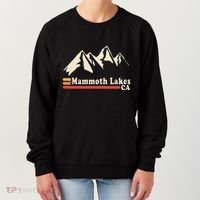 Retro Mammoth Lakes California Ca Mountain Ski Women's Sweatshirt thumb 0