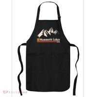Retro Mammoth Lakes California Ca Mountain Ski Apron thumb 0