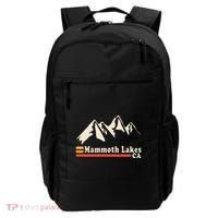 Retro Mammoth Lakes California Ca Mountain Ski Backpack thumb 0