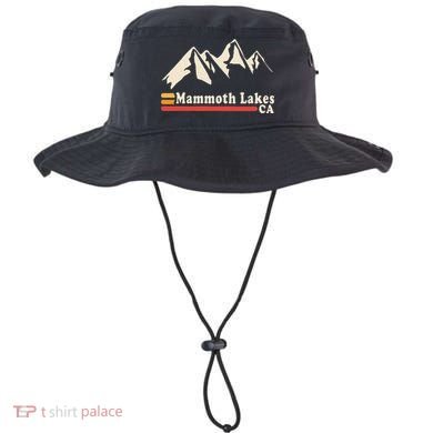 Retro Mammoth Lakes California Ca Mountain Ski Bucket Hat