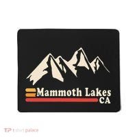 Retro Mammoth Lakes California Ca Mountain Ski Mousepad thumb 0
