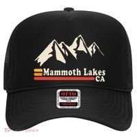 Retro Mammoth Lakes California Ca Mountain Ski Hat thumb 0