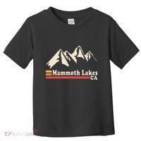 Retro Mammoth Lakes California Ca Mountain Ski Toddler T-Shirt thumb 0
