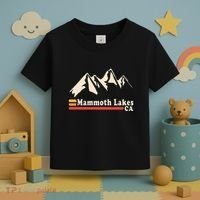 Retro Mammoth Lakes California Ca Mountain Ski Toddler T-Shirt thumb 3
