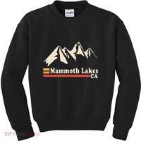 Retro Mammoth Lakes California Ca Mountain Ski Kids Sweatshirt thumb 0