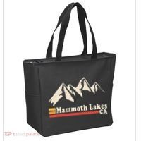 Retro Mammoth Lakes California Ca Mountain Ski Tote Bag thumb 2
