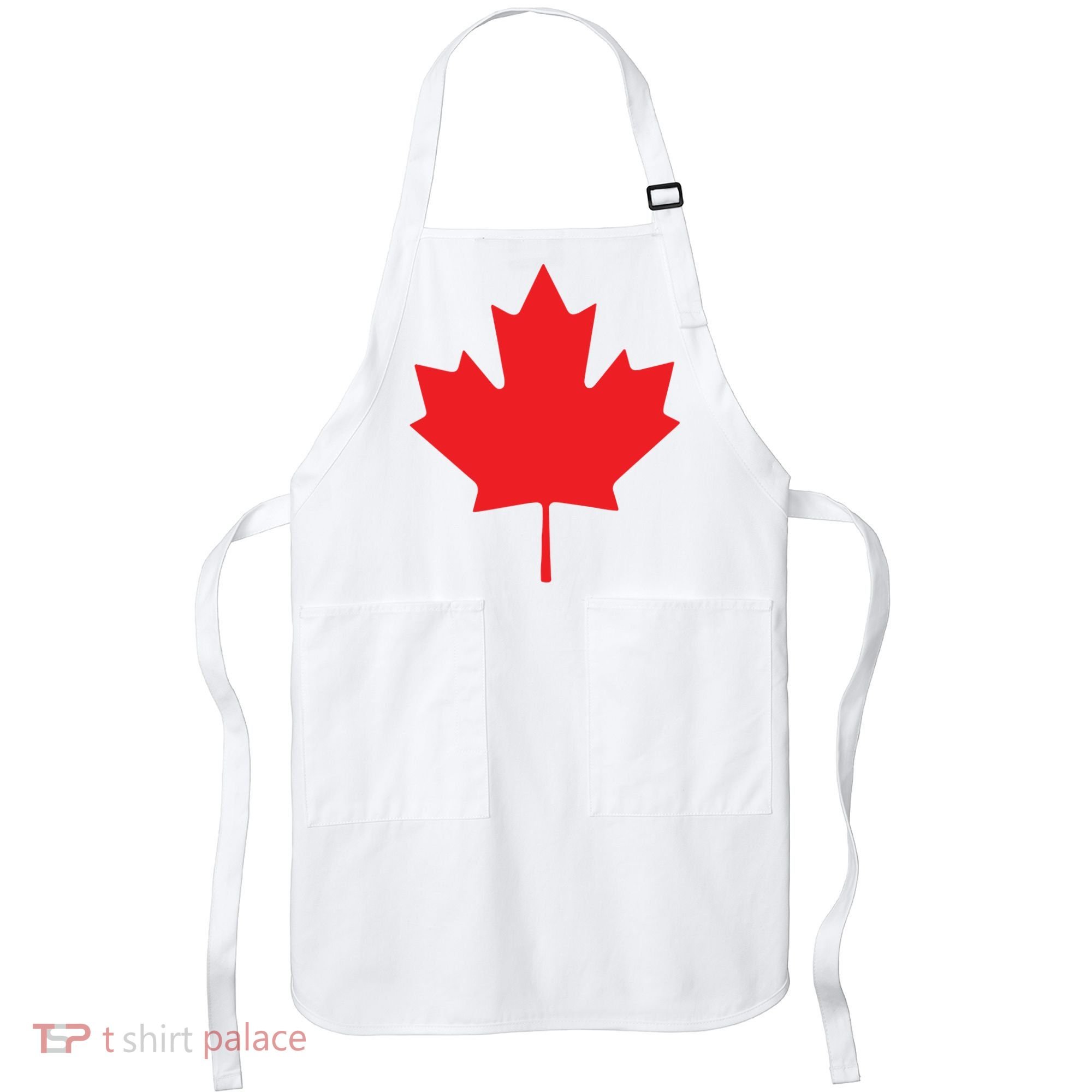 Red Maple Leaf Flag Of Canada Cool Canadian Flags Apron