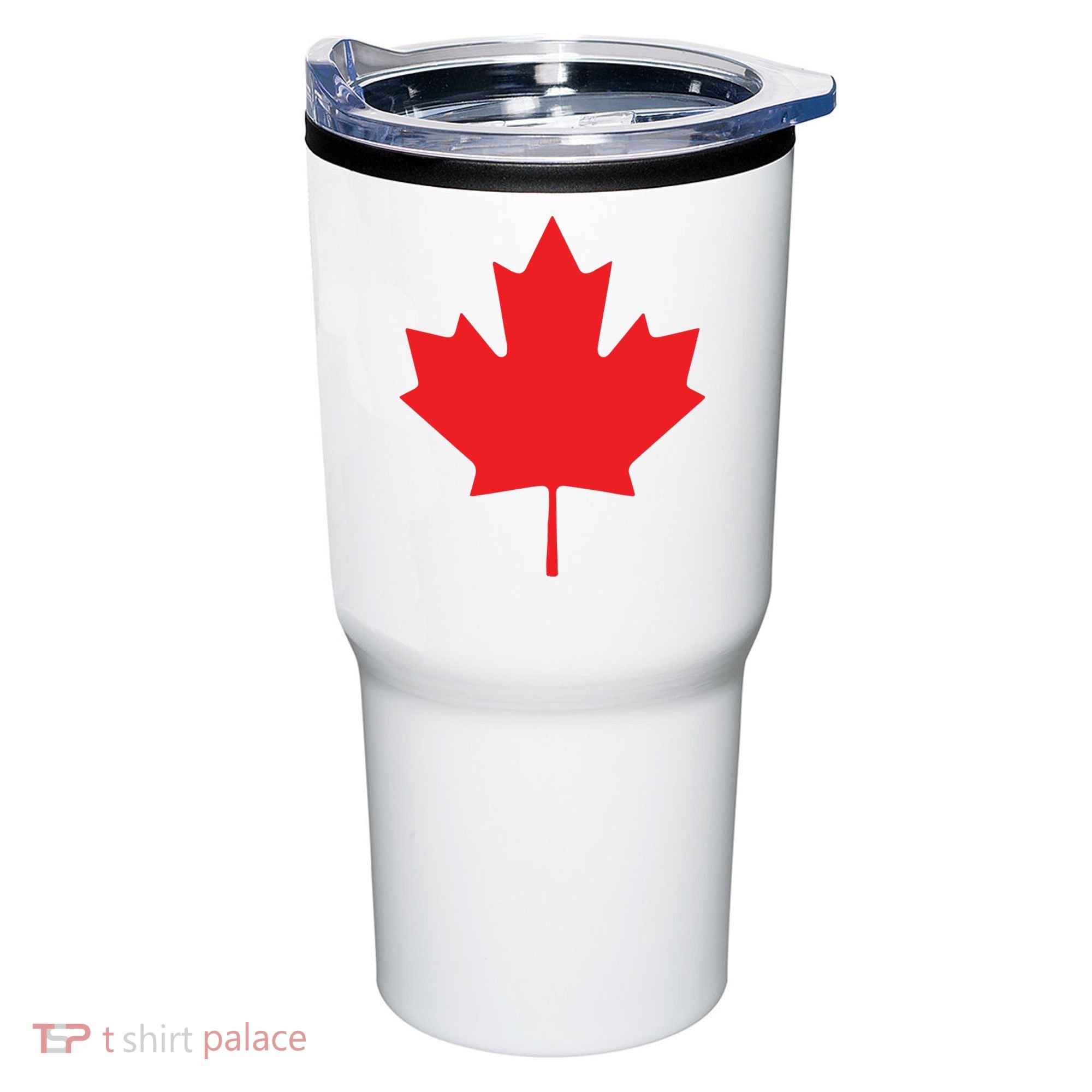 Red Maple Leaf Flag Of Canada Cool Canadian Flags Tumbler