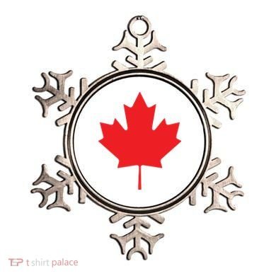 Red Maple Leaf Flag Of Canada Cool Canadian Flags Ornament