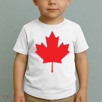 Red Maple Leaf Flag Of Canada Cool Canadian Flags Toddler T-Shirt thumb 2