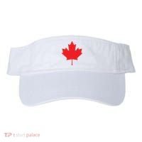 Red Maple Leaf Flag Of Canada Cool Canadian Flags Visor thumb 0