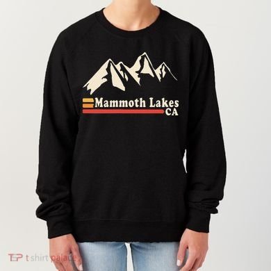 Retro Mammoth Lakes California Ca Mountain Ski Women's Sweatshirt