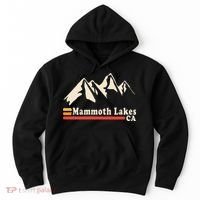 Retro Mammoth Lakes California Ca Mountain Ski Hoodie thumb 0