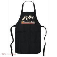 Retro Mammoth Lakes California Ca Mountain Ski Apron thumb 0
