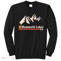 Retro Mammoth Lakes California Ca Mountain Ski Sweatshirt thumb 0
