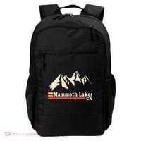 Retro Mammoth Lakes California Ca Mountain Ski Backpack thumb 0