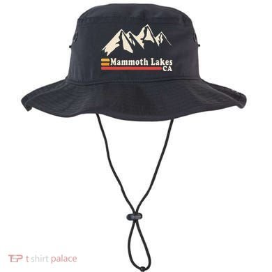 Retro Mammoth Lakes California Ca Mountain Ski Bucket Hat