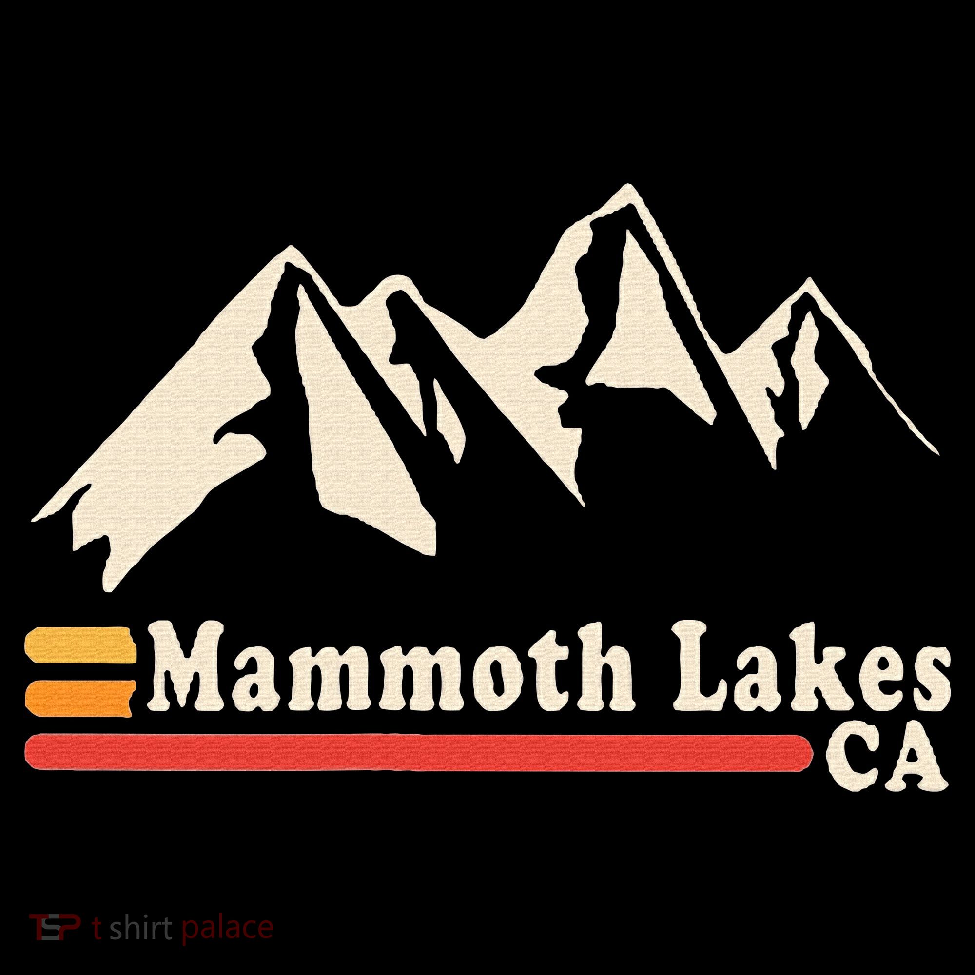 Retro Mammoth Lakes California Ca Mountain Ski Coaster