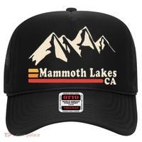 Retro Mammoth Lakes California Ca Mountain Ski Hat thumb 0