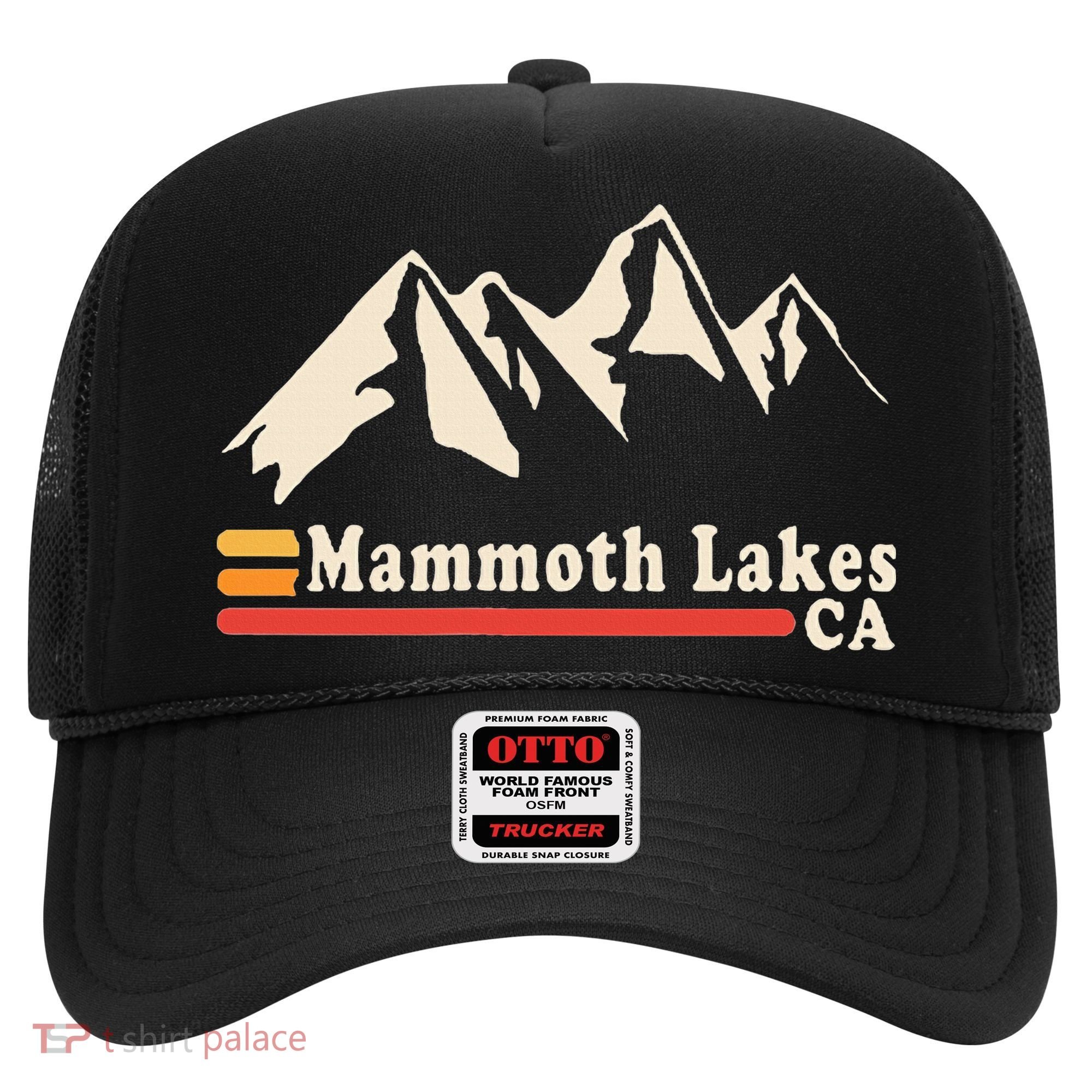 Retro Mammoth Lakes California Ca Mountain Ski Hat