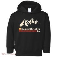 Retro Mammoth Lakes California Ca Mountain Ski Toddler Hoodie thumb 0
