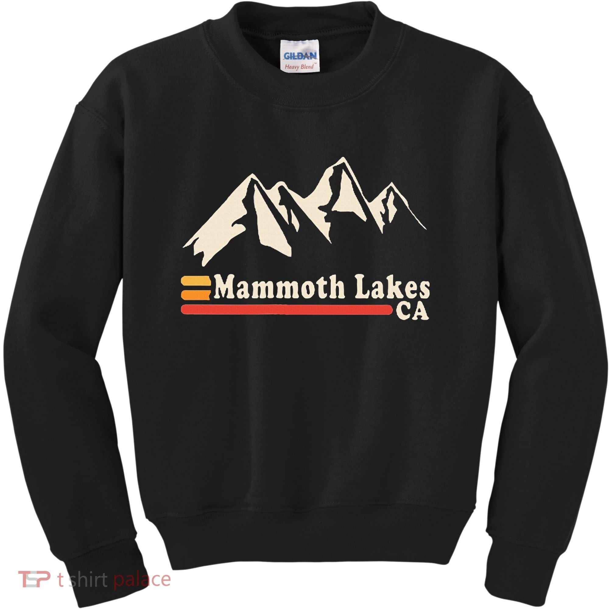 Retro Mammoth Lakes California Ca Mountain Ski Kids Sweatshirt