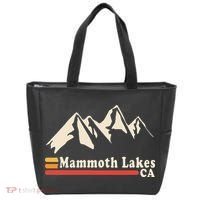 Retro Mammoth Lakes California Ca Mountain Ski Tote Bag thumb 0