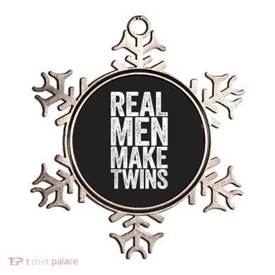 Real Men Make Twins Father's Day Shirt Ornament