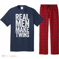 Real Men Make Twins Father's Day Shirt Pajama Set thumb 0