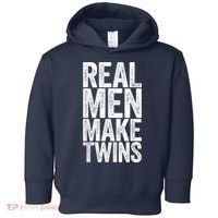Real Men Make Twins Father's Day Shirt Toddler Hoodie thumb 0