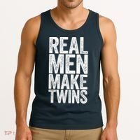 Real Men Make Twins Father's Day Shirt Tank Top thumb 3