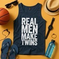 Real Men Make Twins Father's Day Shirt Tank Top thumb 4
