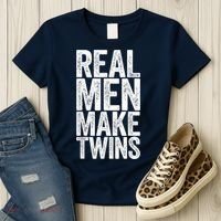 Real Men Make Twins Father's Day Shirt Women's T-Shirt thumb 3