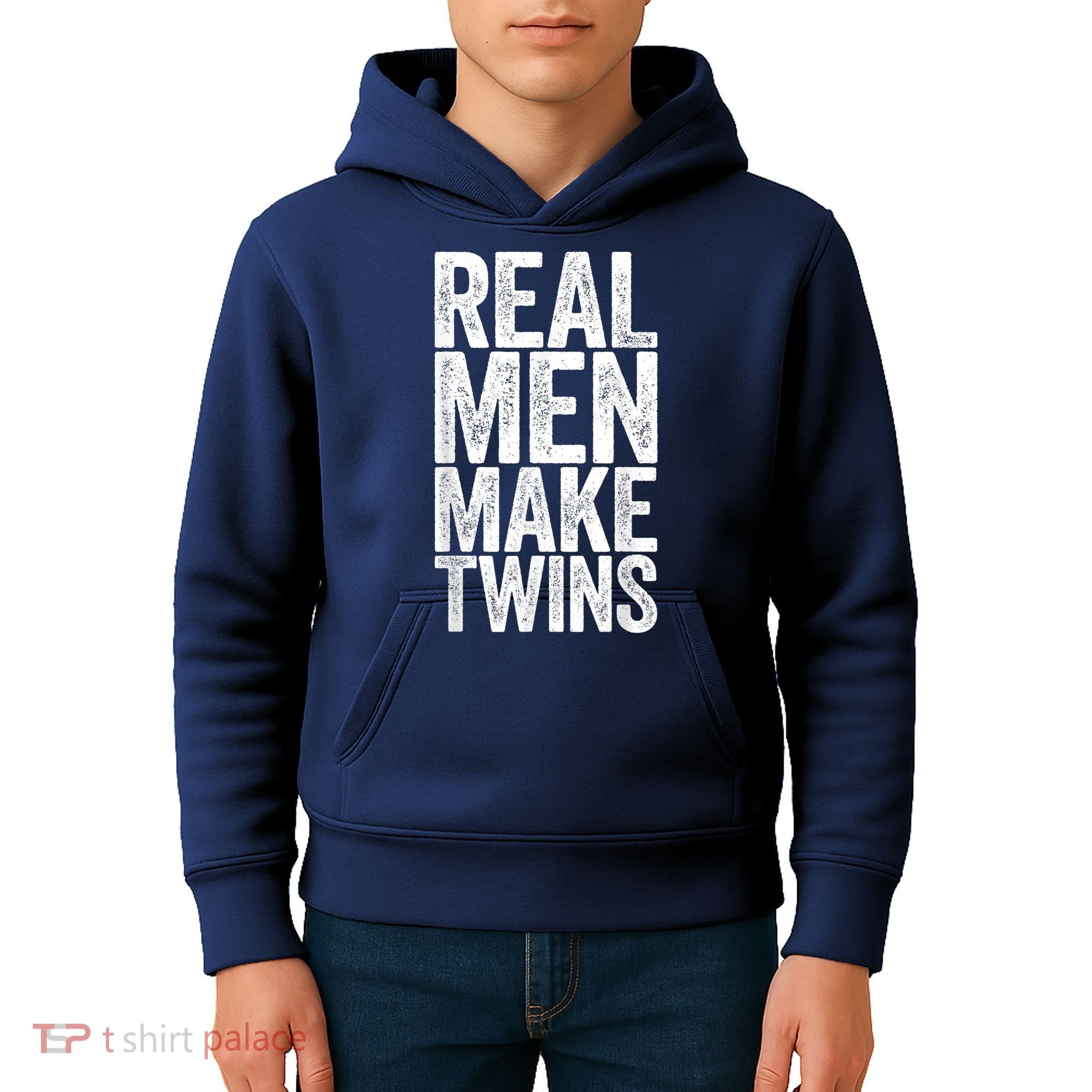 Real Men Make Twins Father's Day Shirt Kids Hoodie