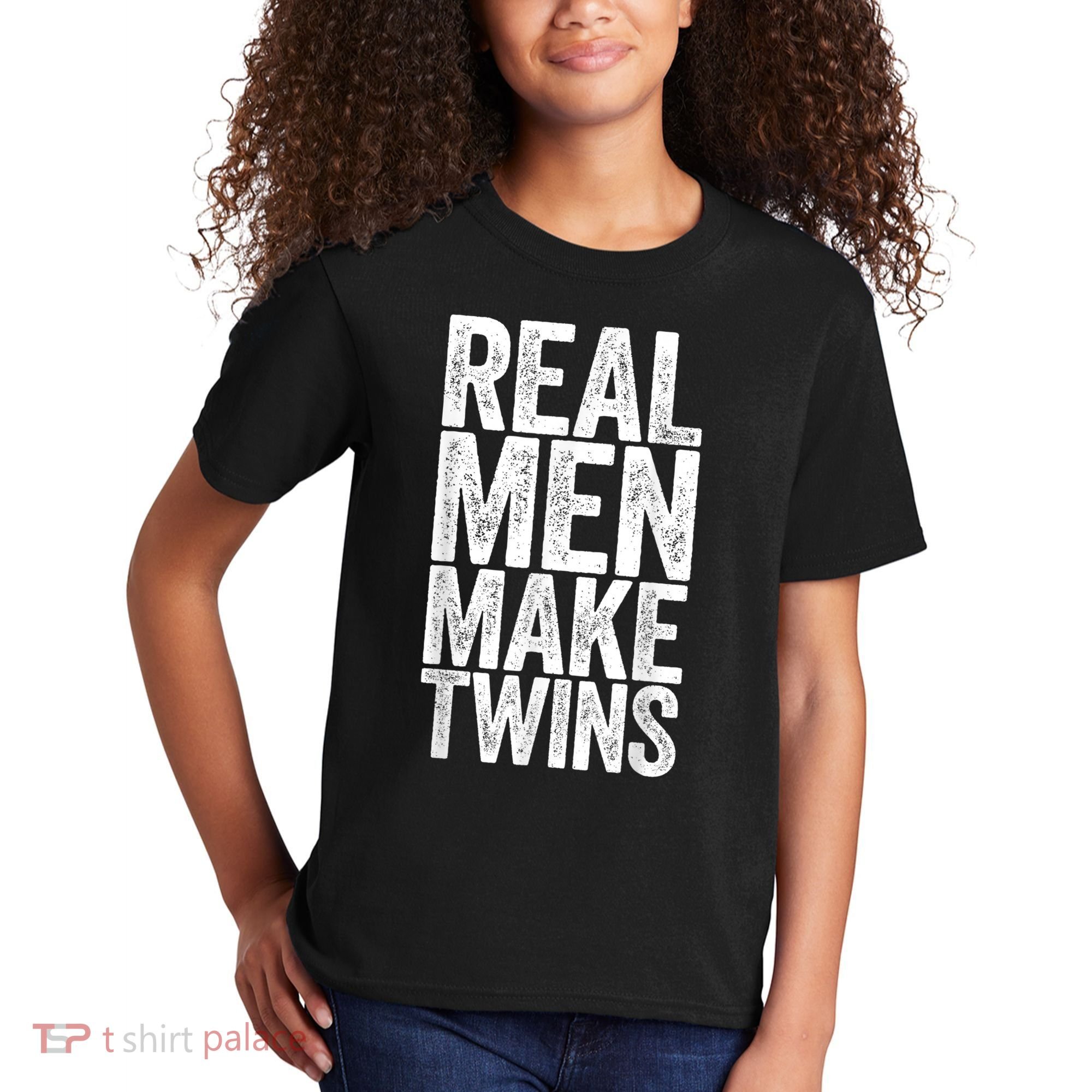Real Men Make Twins Father's Day Shirt Kids T-Shirt