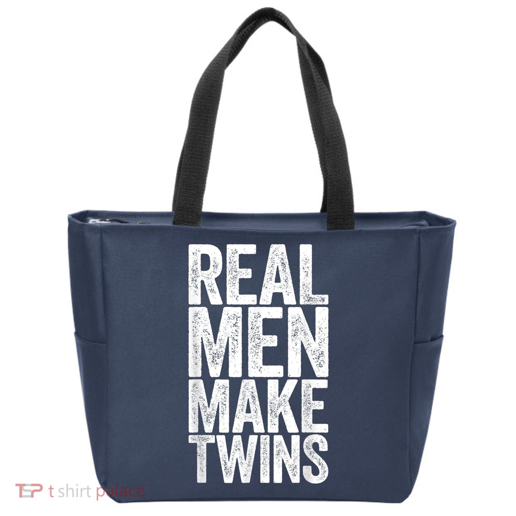 Real Men Make Twins Father's Day Shirt Tote Bag
