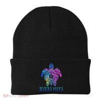 Riviera Maya Mexico Tie Dye Sea Turtle Vacation  Beanie thumb 0