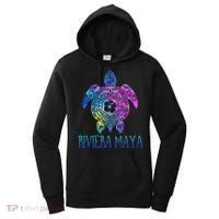 Riviera Maya Mexico Tie Dye Sea Turtle Vacation  Women's Hoodie thumb 0