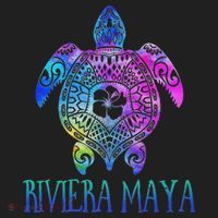Riviera Maya Mexico Tie Dye Sea Turtle Vacation  Tumbler thumb 3