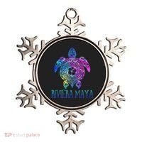 Riviera Maya Mexico Tie Dye Sea Turtle Vacation  Ornament thumb 0