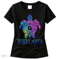 Riviera Maya Mexico Tie Dye Sea Turtle Vacation  Women's T-Shirt thumb 0