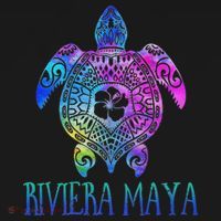 Riviera Maya Mexico Tie Dye Sea Turtle Vacation  Tote Bag thumb 4